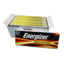 Pile ENERGIZER LR6 - LR06 - AA Industriale - UM3 - Scatola da 120 pile