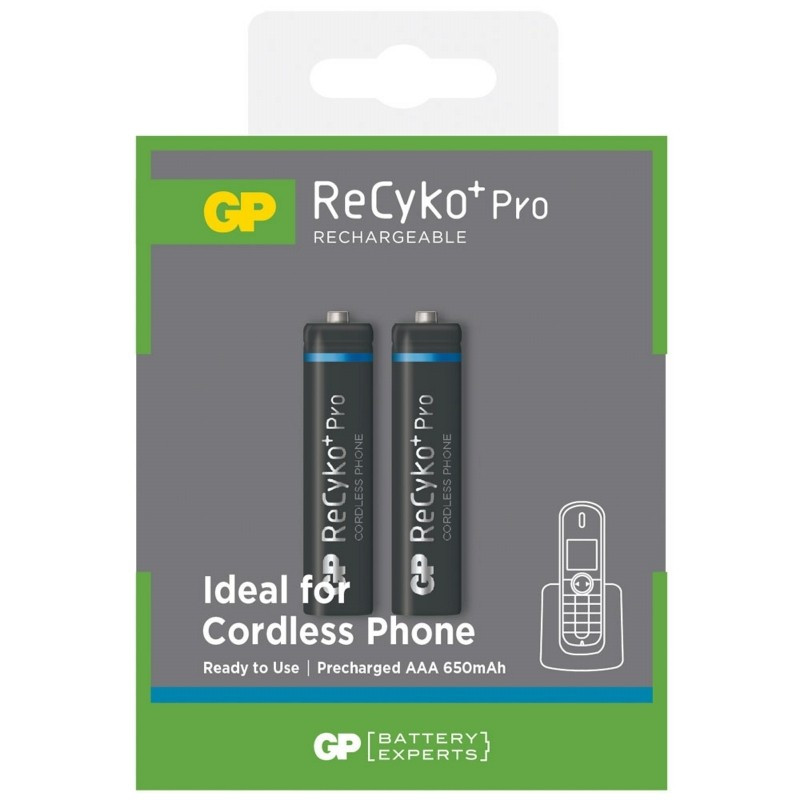 GP HR03 - AAA 650mAh - Blister x 2 GP HR03 - AAA 650mAh - Blister x 2
