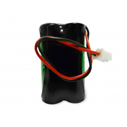 Pacco Batterie BAES NiCd – 2.4V – 0.8Ah + Connettore