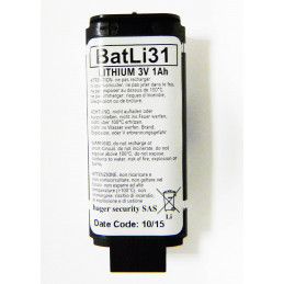 Batteria Antifurtii BATLI31 Daitem - 3,6V - 4,0Ah - Prodotto Originale