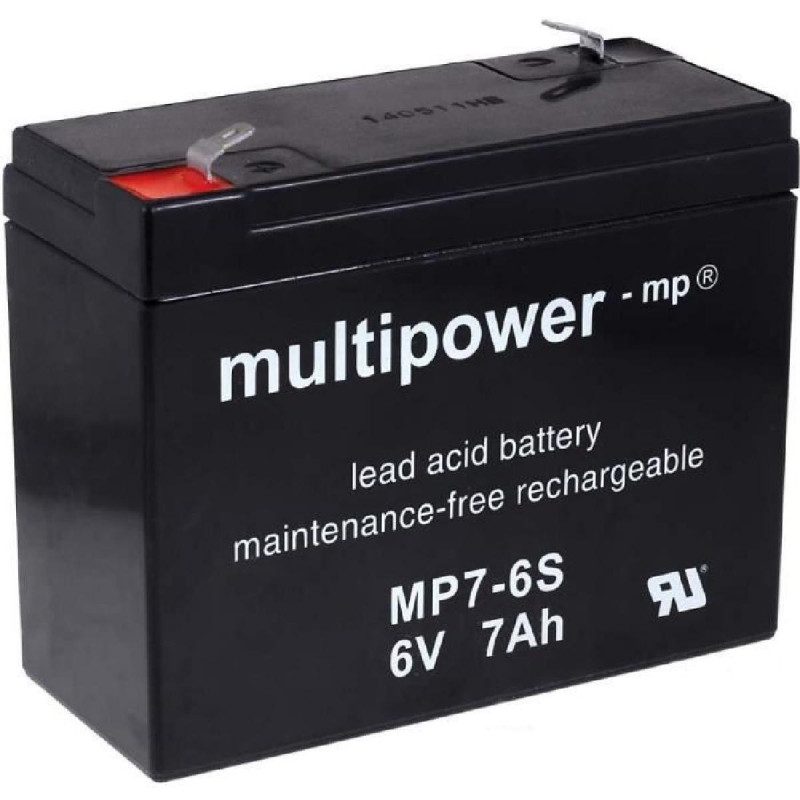 Batterie piombo primo prezzo - AGM - LL7-6S - 6V, 7Ah