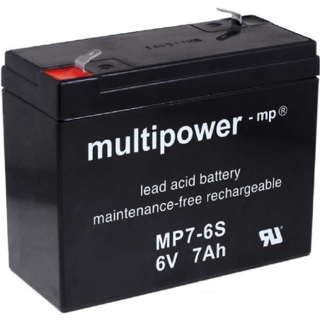 Batteria piombo primo prezzo - AGM - LL7-6S - 6V, 7Ah