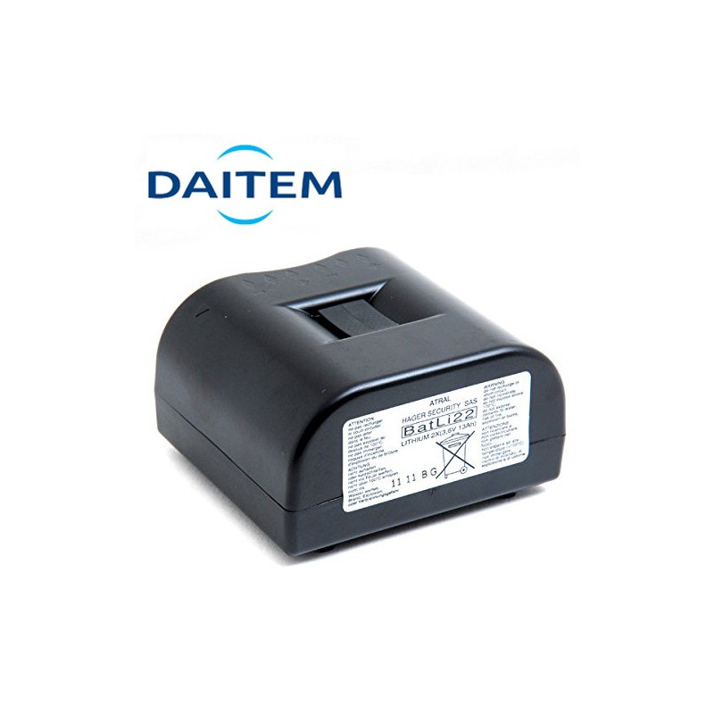 Pile litio DAITEM - BATlI 22- prodotto originale - 3.6V - 13Ah Pile litio DAITEM - BATlI 22- prodotto originale - 3.6V - 13Ah