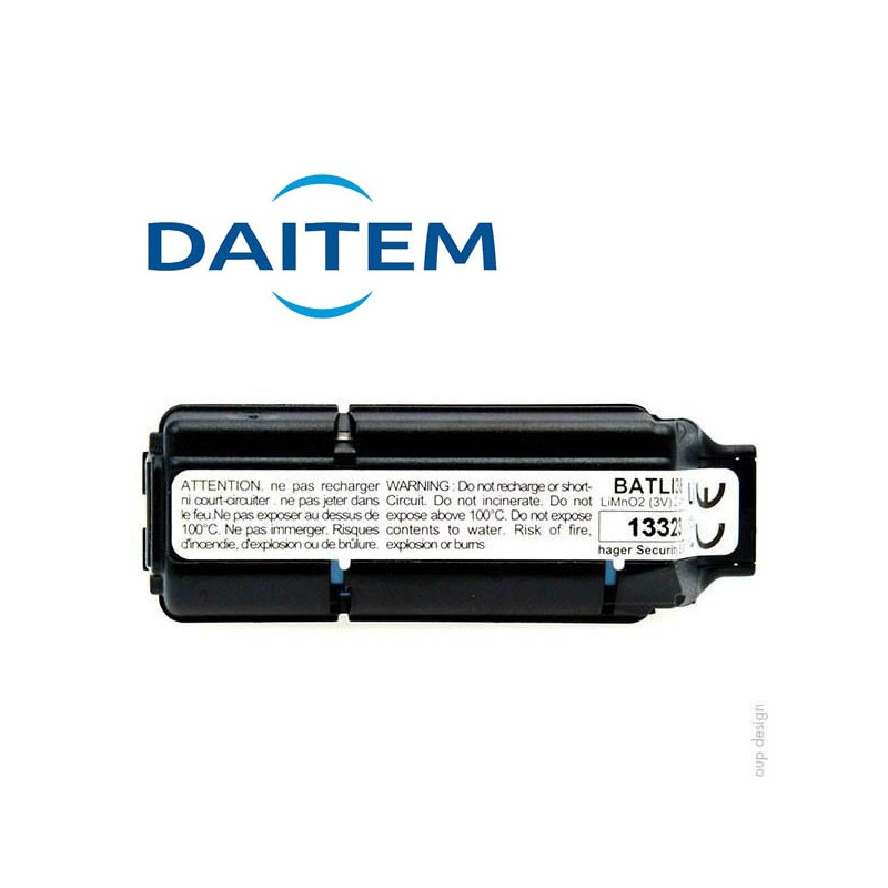 Pila Litio DAITEM BATLI38 - 3.6V - 2.4Ah - prodotto originale
