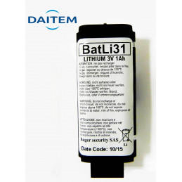Batteria Antifurtii BATLI31 Daitem - 3,6V - 4,0Ah - Prodotto Originale
