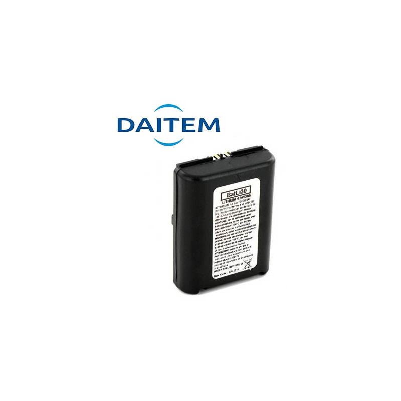 Batteria Daitem BATLI30 al litio originale - Antifurtii  - 4.5V - 3,0A