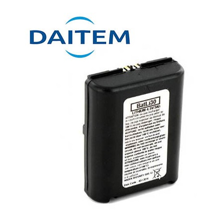 Batteria Daitem BATLI30 al litio originale - Antifurtii  - 4.5V - 3,0A