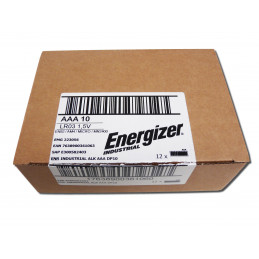 Pile ENERGIZER LR03 - AAA Industrial - UM4 - scatola da 120 pile