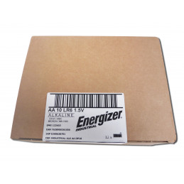 Pile ENERGIZER LR6 - LR06 - AA Industriale - UM3 - Scatola da 120 pile