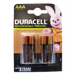Pile DURACELL HR03 - AAA 800mAh - Blister x 4 - Tecnologia