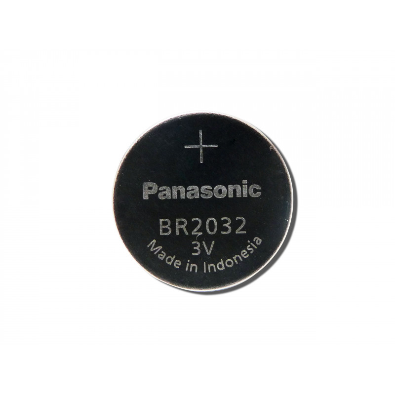 Pila al litio bottone PANASONIC - BR2032 - Alte temperature - 3V