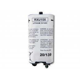 DAITEM Pile Batteria Allarme RXU15X- 3V - 3Ah