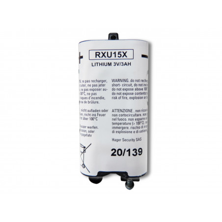 DAITEM Pile Batteria Allarme RXU15X- 3V - 3Ah