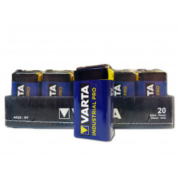 VARTA 6LR61 - 9V Industriale - Blister da 20 pile