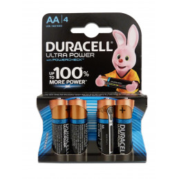 Blister da 4 pile - DURACELL LR6 - LR06 - AA M3