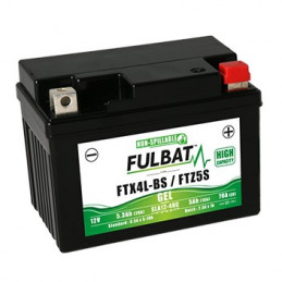 Batterie moto FTX4L-BS/FTZ5S FULBAT GEL - 12V - 10.05Ah