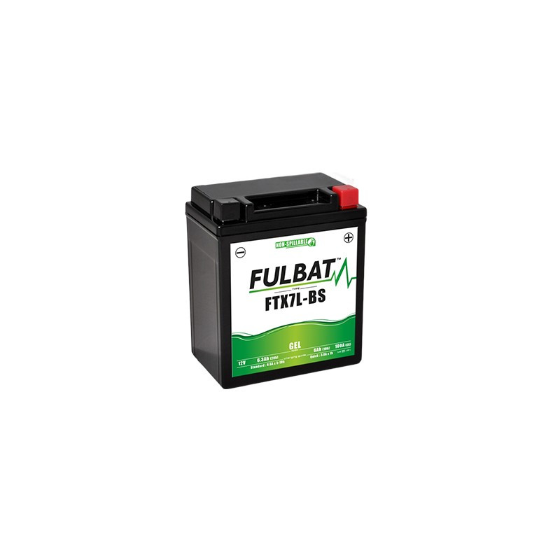 Batterie moto FTX7L-BS FULBAT GEL - 12V - 6.3Ah