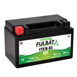 Batterie moto FTX7A-BS FULBAT GEL - 12V - 6.3Ah