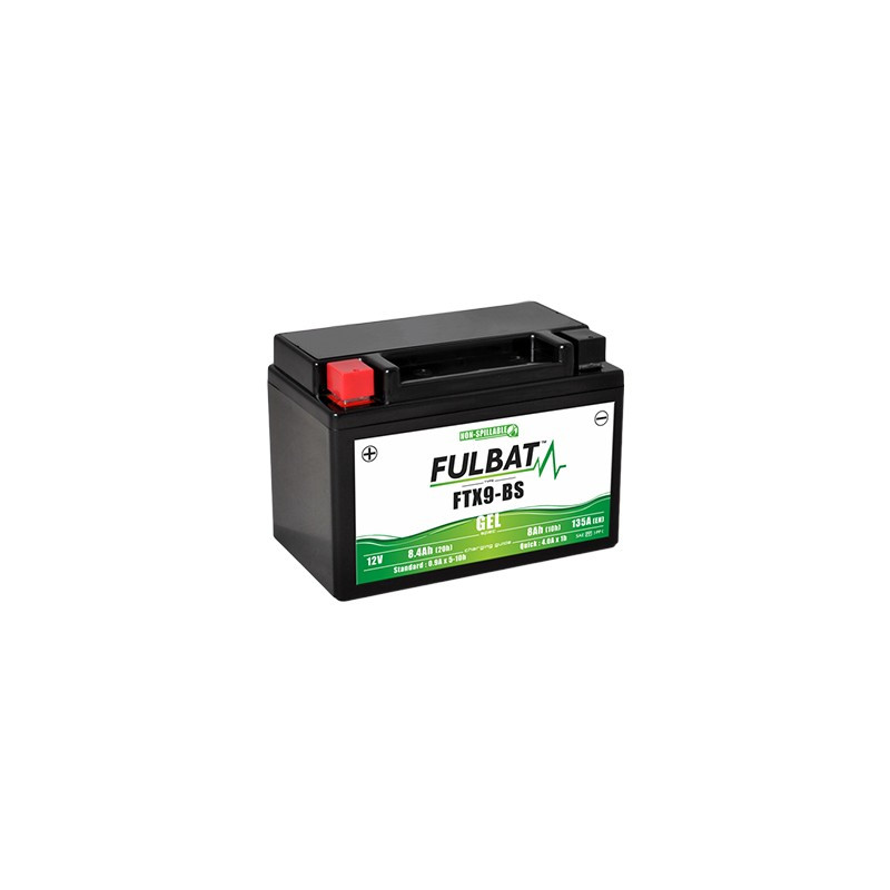 Batterie moto FTX9-BS FULBAT GEL - 12V - 8.4Ah