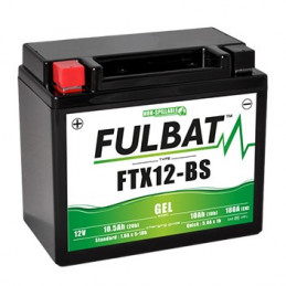 Batteria moto FTX12-BS FULBAT GEL - 12V - 10.5Ah