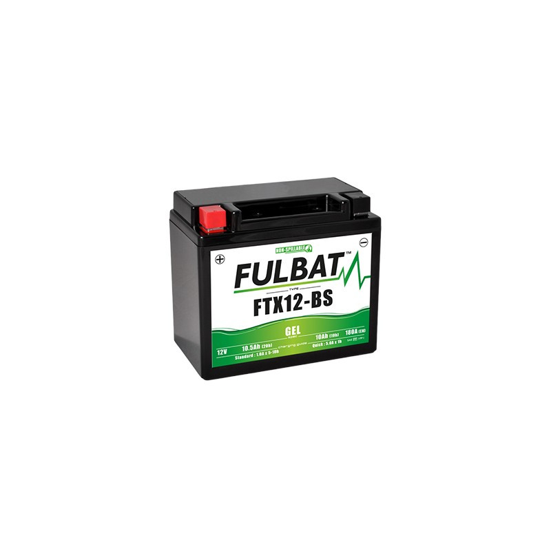 Batteria moto FTX12-BS FULBAT GEL - 12V - 10.5Ah