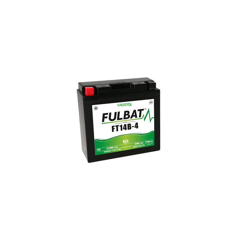 Batterie moto FT14B-4 FULBAT GEL - 12V - 12.6Ah