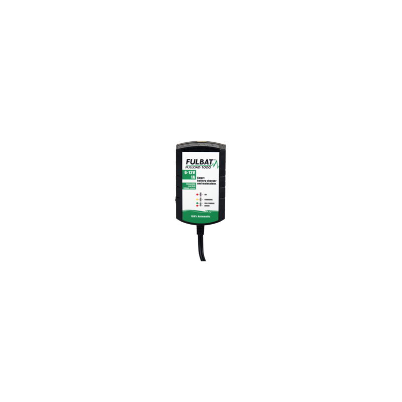 Caricatore per batteria - FULLOAD 1000 - FULBAT - 6/12V - Compatibile litio Caricatore per batteria - FULLOAD 1000 - FULBAT - 6/12V - Compatibile litio