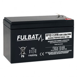 Batteria piombo FP12-7.2 - 12V - 6.7Ah - UL94.FR – FULBAT