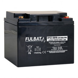 Batteria Piombo Standard FP12-40 FR - 12V - 38Ah - UL94.FR – FULBAT