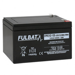 Batteria Piombo  Ciclico FPC12-13 - 12V - 13Ah - UL94.FR – FULBAT
