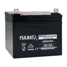 Batteria Piombo Ciclico FPC12-35 - 12V - 33Ah - UL94.FR – FULBAT