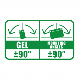 Batterie moto FT12B-4 FULBAT GEL - 12V - 10.5Ah