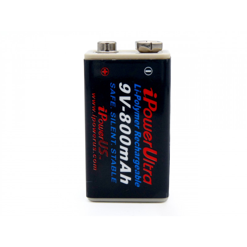 I POWER US 9V - Format 6LR61 - iPOWERUS -  Li Po - 520mAh