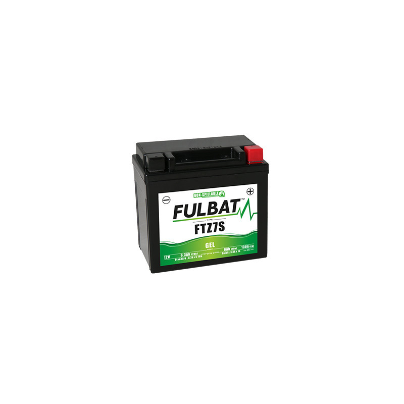 Batterie moto FTZ7S FULBAT GEL - 12V - 6.3Ah