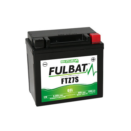 Batterie moto FTZ7S FULBAT GEL - 12V - 6.3Ah