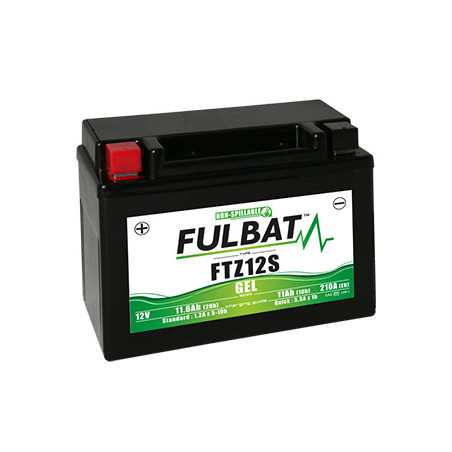 Batterie moto FTZ12S FULBAT GEL - 12V - 11.6 Ah