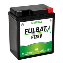Batterie moto FTZ8V FULBAT GEL - 12V - 7.4Ah