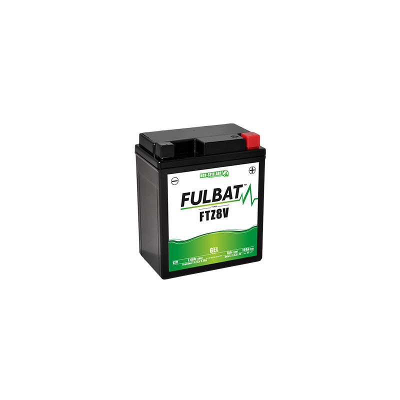 Batterie moto FTZ8V FULBAT GEL - 12V - 7.4Ah