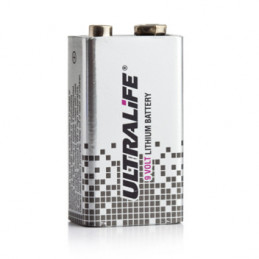 Pila ULTRALIFE 9V - Formato 6LR61 UltraLife U9VL- J U9VL J - Metallo -