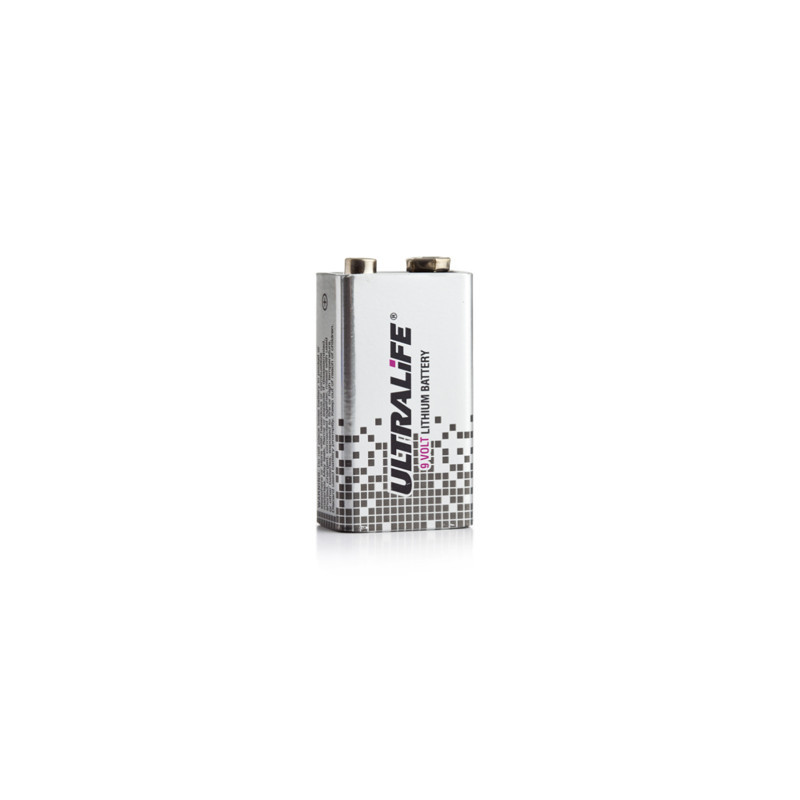 Pila ULTRALIFE 9V - Formato 6LR61 UltraLife U9VL- J U9VL J - Metallo -