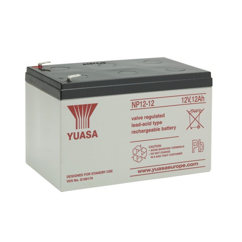 Batteria YUASA 12V - 12.0Ah - NP12-12FR - AGM