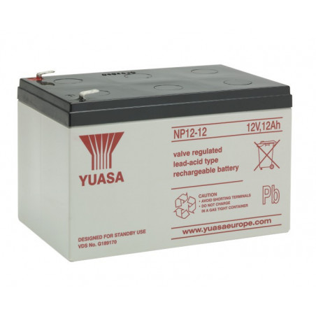Batteria YUASA 12V - 12.0Ah - NP12-12FR - AGM