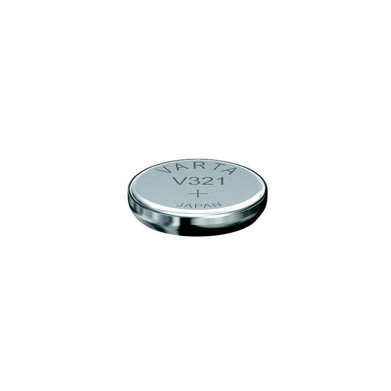 VARTA Pile Bouton Oxyde d'Argent - 321 - SR65SW - SR616SW VARTA Pile Bouton Oxyde d'Argent - 321 - SR65SW - SR616SW