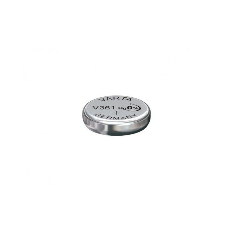 VARTA Pile Bouton Oxyde d'Argent - 361 - SR58W - SR721W - High impedance