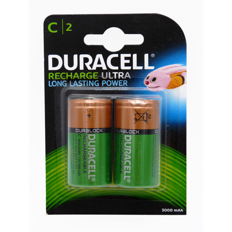 Pile DURACELL HR14 - C 2200mAh - Blister x 2