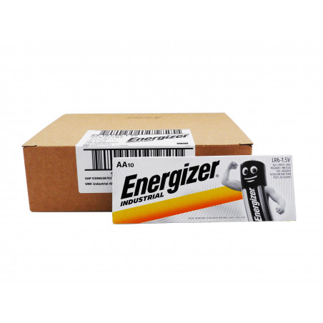 ENERGIZER LR6 - LR06 - AA Industrial - UM3 - Scatola da 60