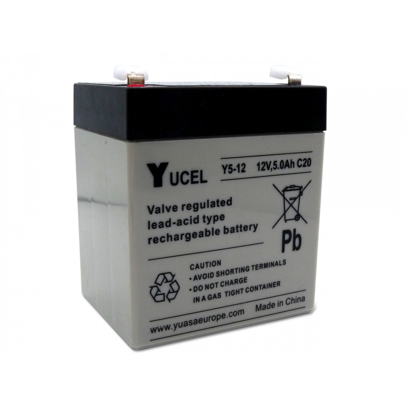 Batteria YUASA / YUCEL 12V - 5.0Ah - Y5-12 - AGM