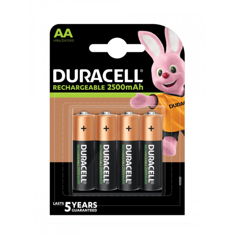 DURACELL HR06 - AA 1950mAh - Blister x 4 DURACELL HR06 - AA 1950mAh - Blister x 4
