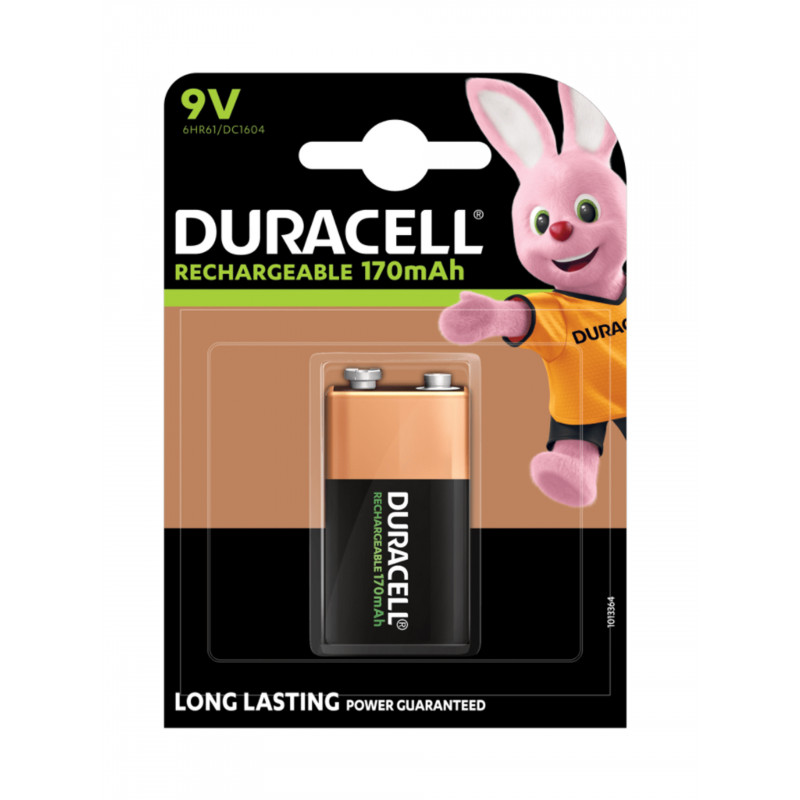 DURACELL 6HR61 - 9V - 170mAh DURACELL 6HR61 - 9V - 170mAh