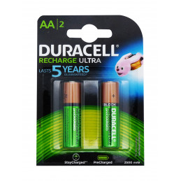 Pile DURACELL HR6 - AA 2000mAh - Blister x 2 - Tecnologia